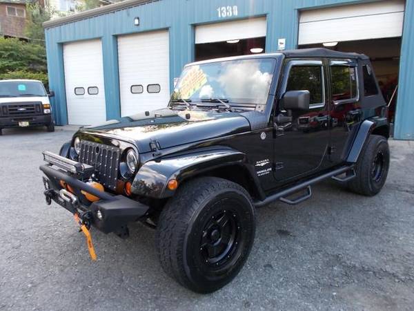 2012 Jeep Wrangler Unlimited 4WD 4dr Sahara - cars & trucks - by... for sale in Cohoes, NY – photo 3