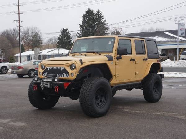 2014 Jeep Wrangler Unlimited Sahara - - by for sale in Muskegon, MI – photo 3