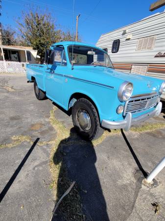 1964 Datsun D1200 barn find runs and drives - cars & trucks - by... for sale in YUCCA VALLEY, CA – photo 2