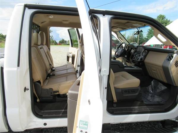 2015 FORD F250 SUPER DUTY LARIAT, White APPLY ONLINE->... for sale in Summerfield, SC – photo 4