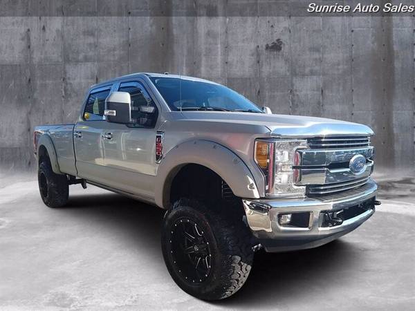 2017 Ford F-350 Diesel 4x4 4WD F350 Super Duty Lariat Truck - cars &... for sale in Milwaukie, ID – photo 7