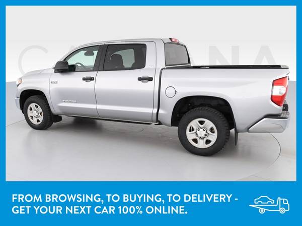 2018 Toyota Tundra CrewMax SR5 Pickup 4D 5 1/2 ft pickup Silver for sale in Ocean City, NJ – photo 5