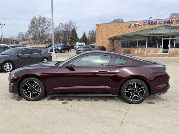 2018 Ford Mustang coupe EcoBoost - Ford Royal Crimson - cars & for sale in St Clair Shrs, MI – photo 7
