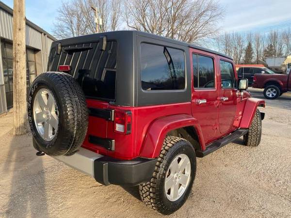2011 Jeep Wrangler Unlimited 4WD 4dr Sahara - cars & trucks - by... for sale in center point, WI – photo 4