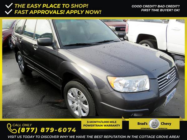 277/mo - 2008 Subaru Forester X - - by dealer for sale in Cottage Grove, OR – photo 3