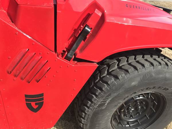 Military Humvee Truck 4X4 Pickup - RED | On-Road Title | Am General for sale in Tulsa, TX – photo 10