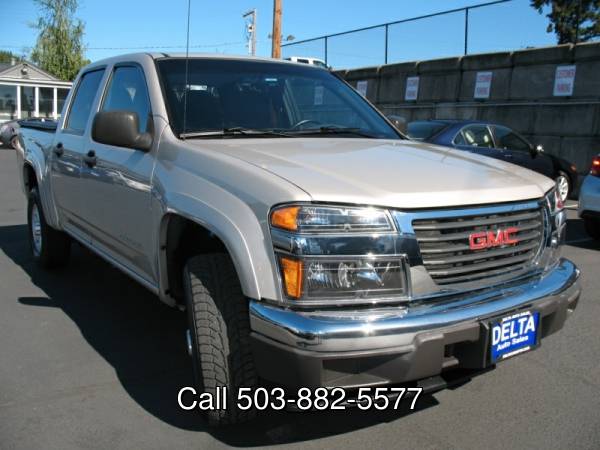 2004 GMC Canyon Crew Cab 4WD aka Chevrolet Chevy Colorado 1 Owner -... for sale in Milwaukie, OR – photo 2