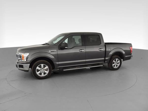 2018 Ford F150 SuperCrew Cab XLT Pickup 4D 6 1/2 ft pickup Gray - -... for sale in Atlanta, MD – photo 4