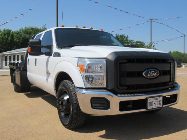 2015 FORD F-350 SD XL CREW CAB!! NO BLOW-BY!! DUALLY WE FINANCE!! -... for sale in Terrell, TX – photo 3