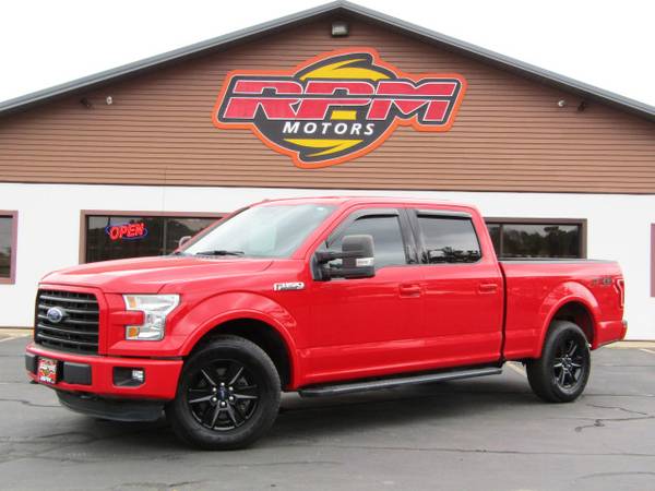 2016 Ford F-150 FX4 Crew Cab - Race Red - 5.0L V8 for sale in New Glarus, WI – photo 2