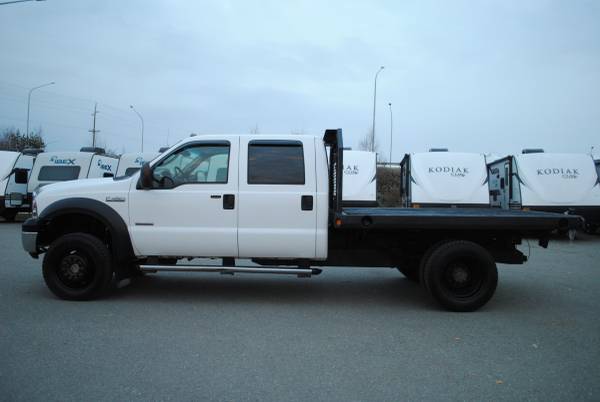 2007 Ford F-450 Diesel, 4x4, Flat Bed, New Head Gasket w/ARP Studs -... for sale in Anchorage, AK – photo 2