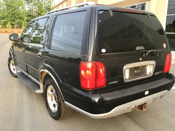 2000 Lincoln Navigator RWD 170k miles, No accidents No rust, Exc for sale in Huntersville, NC – photo 4