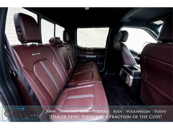 Super Crew'17 Ford F150 Platinum Pkg w/360° Cam! Under $40k! - cars... for sale in Eau Claire, WI – photo 14