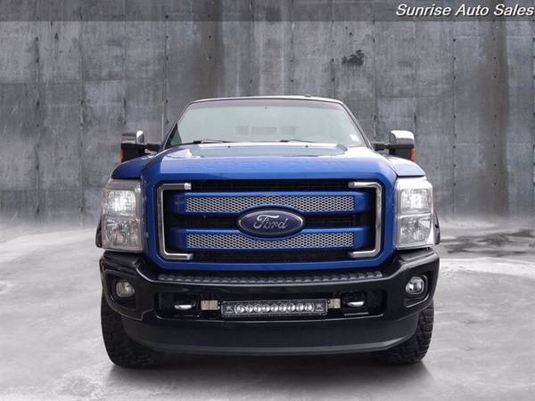 2015 Ford F-350 Diesel 4x4 4WD F350 Super Duty Platinum Truck - cars... for sale in Milwaukie, OR – photo 2