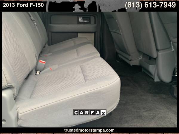 13 Ford F-150 SuperCrew 145" XLT USB BLUETOOTH with Front passenger... for sale in TAMPA, FL – photo 22