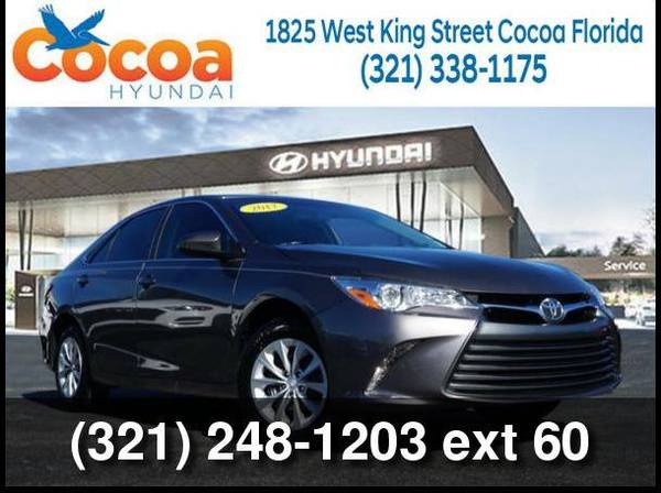 2017 Toyota Camry LE - - by dealer - vehicle for sale in Cocoa, FL
