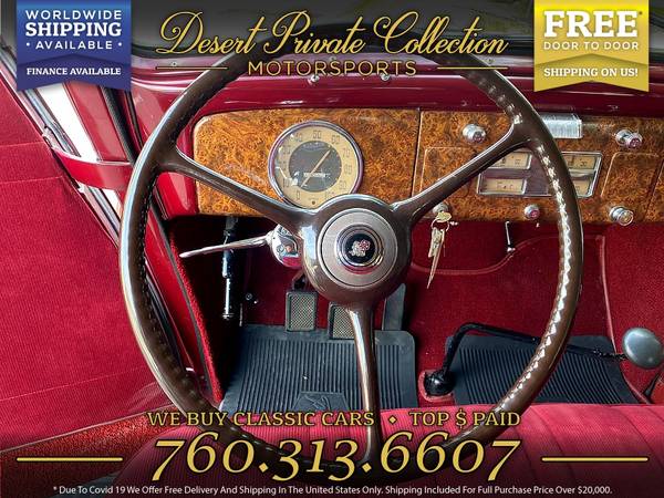 This 1937 Packard 115C 4 Door Sedan is PRICED TO SELL! - cars & for sale in Palm Desert , CA – photo 9