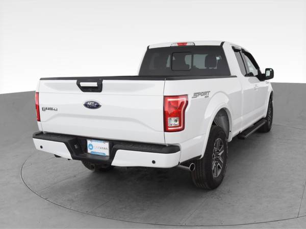 2017 Ford F150 Super Cab XLT Pickup 4D 6 1/2 ft pickup White -... for sale in Arlington, District Of Columbia – photo 10