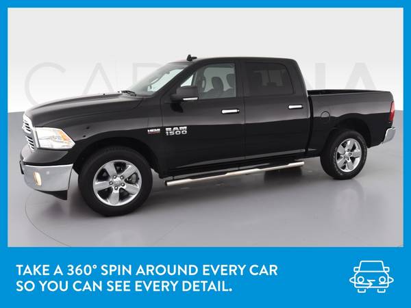 2018 Ram 1500 Crew Cab Big Horn Pickup 4D 5 1/2 ft pickup Black for sale in Akron, OH – photo 3