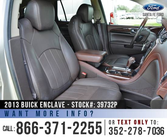 2013 BUICK ENCLAVE SUV *** Remote Start, Homelink, Leather Seats *** for sale in Alachua, FL – photo 22