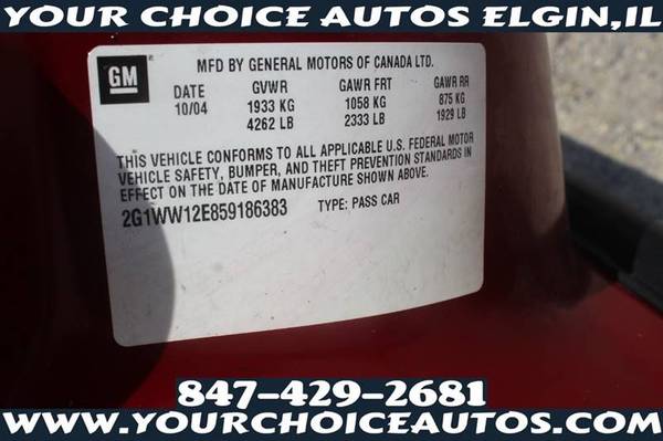 2005 *CHEVROLET/CHEVY*MONTE*CARLO*LS CD KEYLES ALLOY GOOD TIRES 186383 for sale in Elgin, IL – photo 17