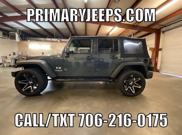2008 Jeep Wrangler Unlimited IN HOUSE FINANCE - FREE SHIPPING - cars... for sale in DAWSONVILLE, GA – photo 2