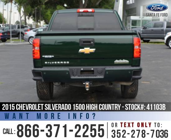 2015 Chevrolet Silverado 1500 High Country Leather Seats for sale in Alachua, FL – photo 6
