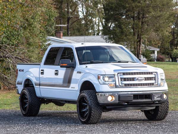 🍒1 OWNER🔥RCX LIFTED 2014 FORD F150 4X4 EcoBoost TWIN TUBRO CREW CAB... for sale in KERNERSVILLE, NC – photo 2