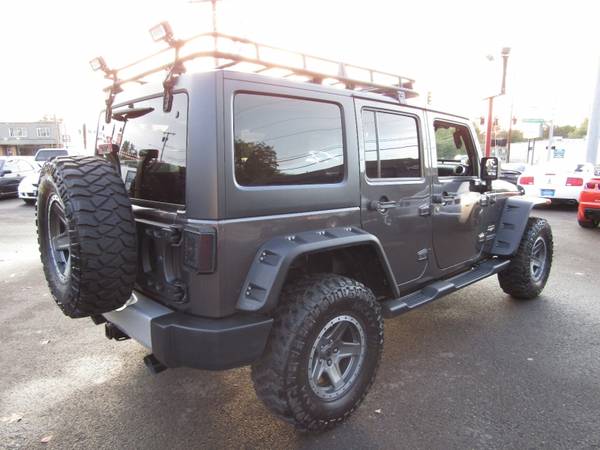 2014 Jeep Wrangler Unlimited 4X4 4dr SAHARA *GRAY* 59K LOTS OF... for sale in Milwaukie, OR – photo 6