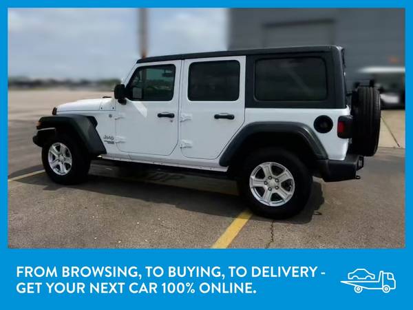 2019 Jeep Wrangler Unlimited Sport S Sport Utility 4D suv White for sale in Palmdale, CA – photo 5