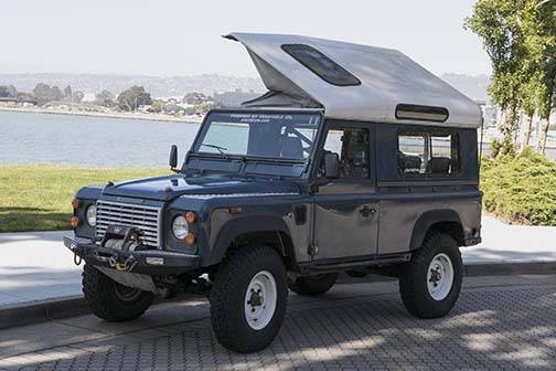 Price Drop: Turbodiesel Land Rover Series/Defender, custom camper -... for sale in Berkeley, CA – photo 2