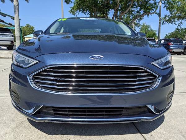 2019 Ford Fusion Blue Metallic Test Drive Today for sale in Naples, FL – photo 8