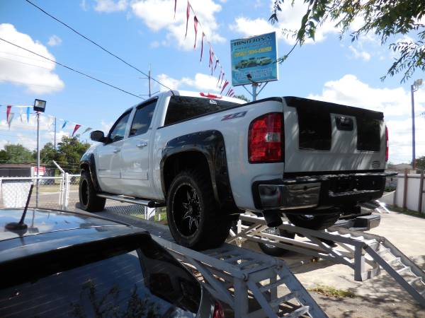 2012 SILVERADO Z71 WHITE/blck 4X4 CREWcabNEWtiresFULLYloaded..NICE!!!! for sale in Brownsville, TX – photo 22