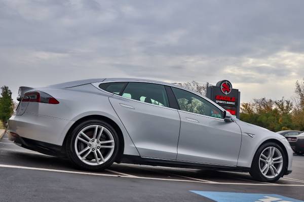 2013 Tesla Model S 4dr Sedan Silver Metallic for sale in Oak Forest, IL – photo 6