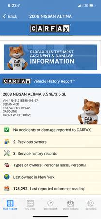 2008 Nissan Altima 3 5 SL 2 Owner Clean CarFax - - by for sale in Brooklyn, NY – photo 22
