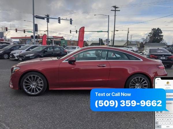 2018 Mercedes-Benz E-Class E400 Coupe TEXT or CALL! - cars & trucks... for sale in Kennewick, WA – photo 3