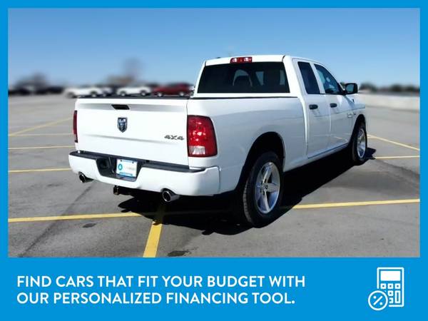 2017 Ram 1500 Quad Cab Tradesman Pickup 4D 6 1/3 ft pickup White for sale in Fort Worth, TX – photo 8