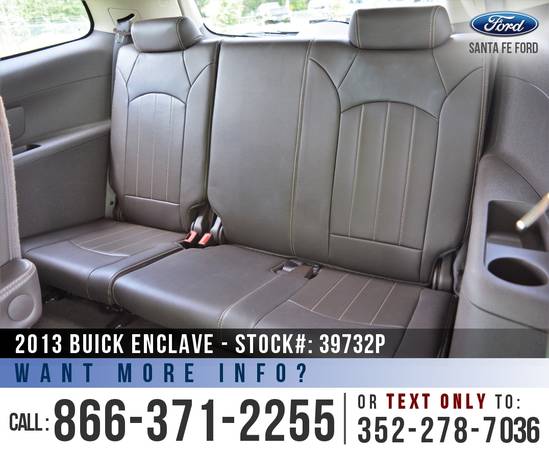 2013 BUICK ENCLAVE SUV *** Remote Start, Homelink, Leather Seats *** for sale in Alachua, FL – photo 20