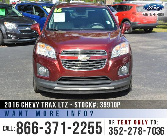 2016 CHEVY TRAX LTZ *** Cruise, Onstar, Leather Seats, BOSE Audio*** for sale in Alachua, FL – photo 2