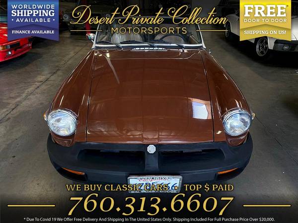 1980 MG B Roadster Convertible which won t last long for sale in Palm Desert , CA – photo 4