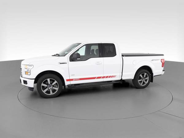 2015 Ford F150 Super Cab XLT Pickup 4D 6 1/2 ft pickup White -... for sale in Eau Claire, WI – photo 4