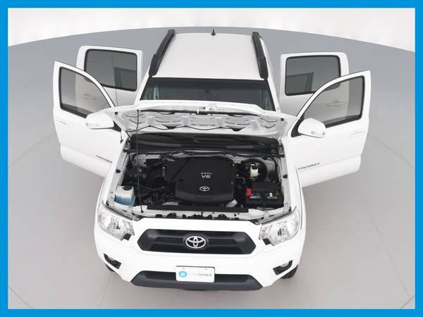 2013 Toyota Tacoma Double Cab PreRunner Pickup 4D 6 ft pickup White for sale in Naples, FL – photo 22