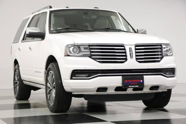BLUETOOTH White 2017 Lincoln Navigator Select 4X4 4WD SUV CAMERA for sale in Clinton, KS – photo 22