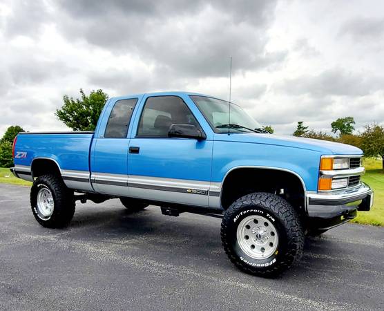 1997 Chevy Silverado K1500 4x4 Ext Cab Rust Free Idaho Truck! - cars for sale in Green Bay, WI – photo 2