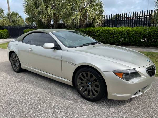 2004 BMW 645Cic Convertible 82k miles Mint - cars & trucks - by... for sale in Lake Park, FL – photo 4