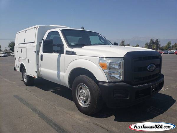 2013 FORD F350- 6.2L, FIBERGLASS KUV UTILITY BED "51k MILES" MUST... for sale in Las Vegas, CA – photo 5