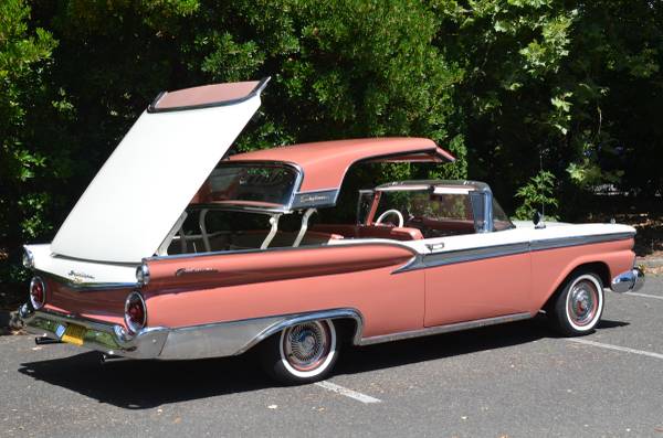1959 Ford Retractable convertible - cars & trucks - by owner -... for sale in Cornelius, OR – photo 5