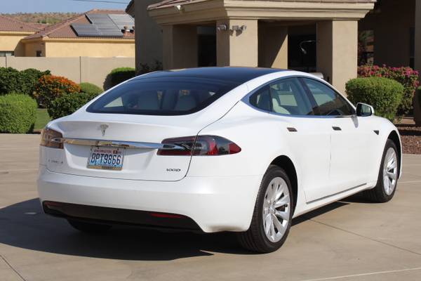 2018 tesla s100d 2600 mi NO TAX high msrp sell trade - cars & trucks... for sale in Peoria, AZ – photo 3