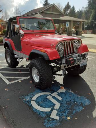 1981 CJ5 JEEP - cars & trucks - by owner - vehicle automotive sale for sale in Olympia, WA – photo 2