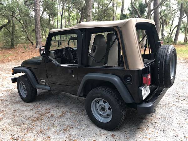 2003 Jeep Wrangler SE - cars & trucks - by owner - vehicle... for sale in BEAUFORT, SC – photo 2